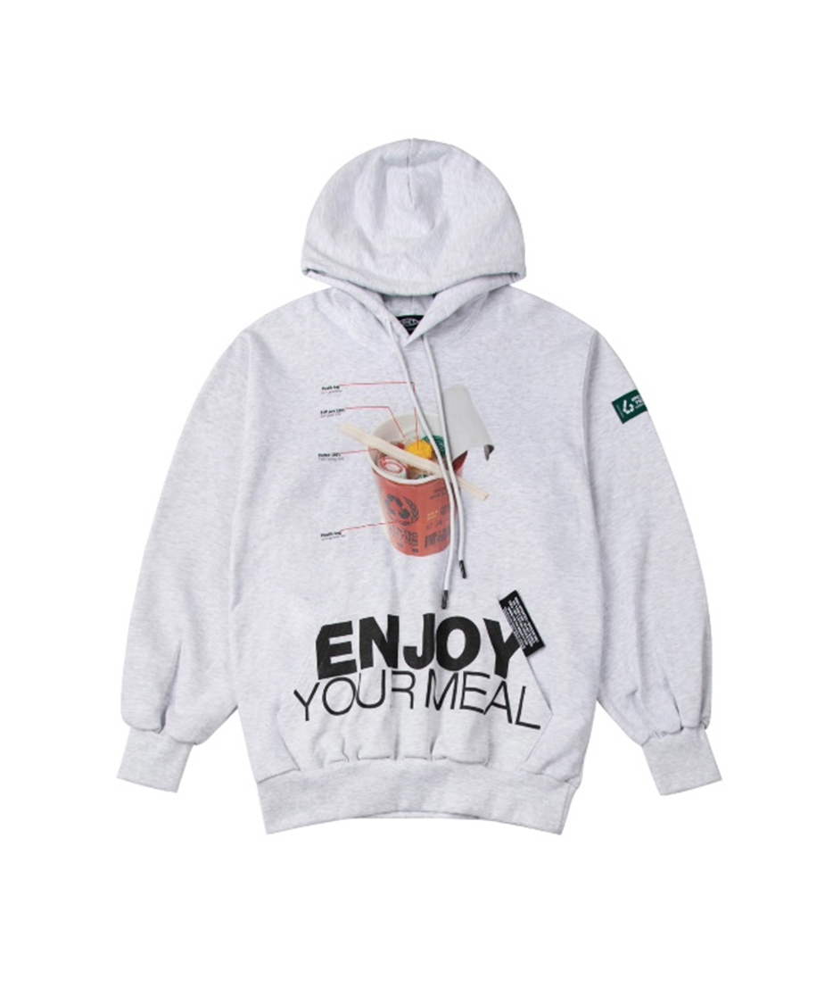 ENJOY YOUR MEAL CAMPAIGN HOODIE  CUP NOO