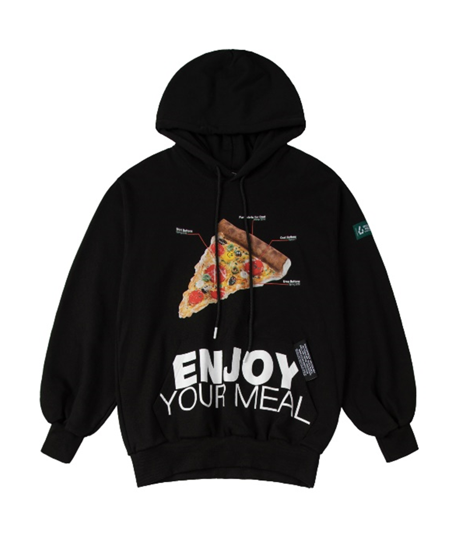 ENJOY YOUR MEAL CAMPAIGN HOODIE  PIZZA_B