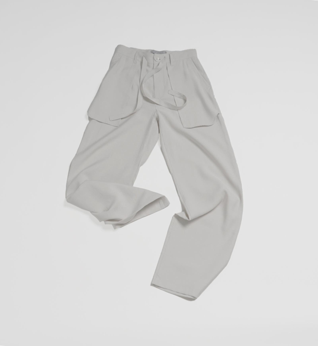 LIGHT GREY LONG PANTS