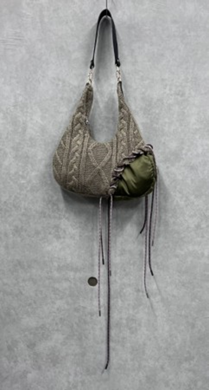 Upcycling Knit Destroyed Hobo Bag