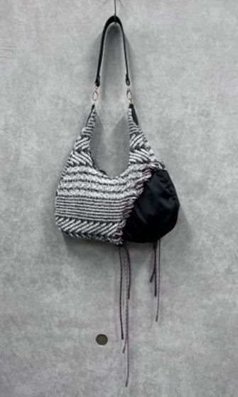 Upcycling Knit Destroyed Hobo Bag