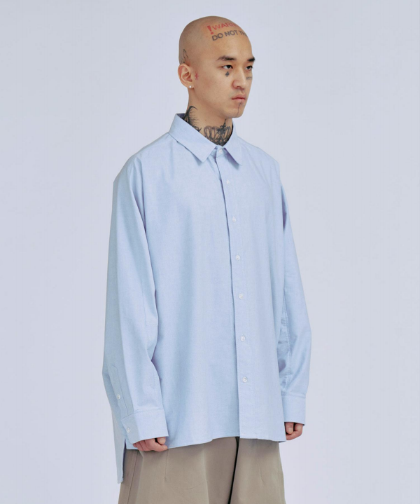 Batwing Oxford Cotton Shirt No.2