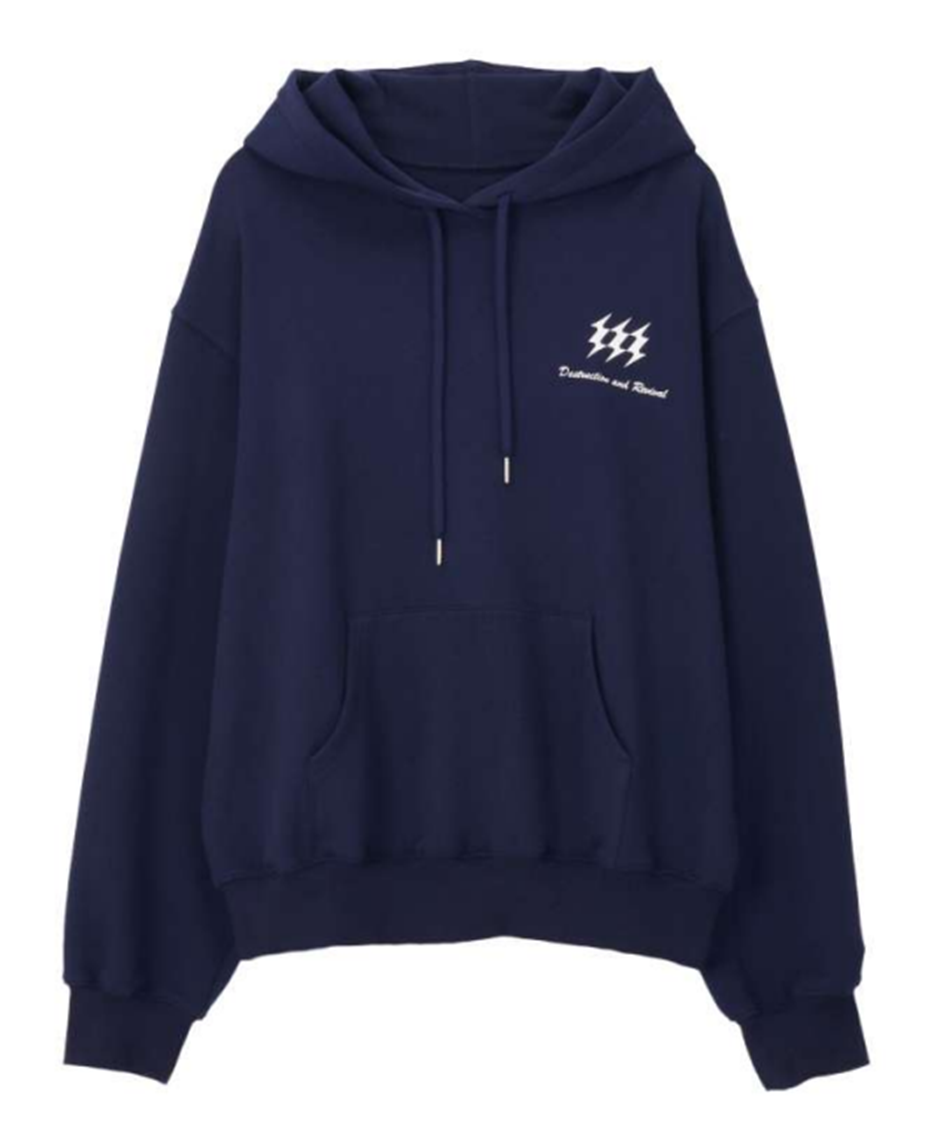 ORGANIC TEXT HOODIE