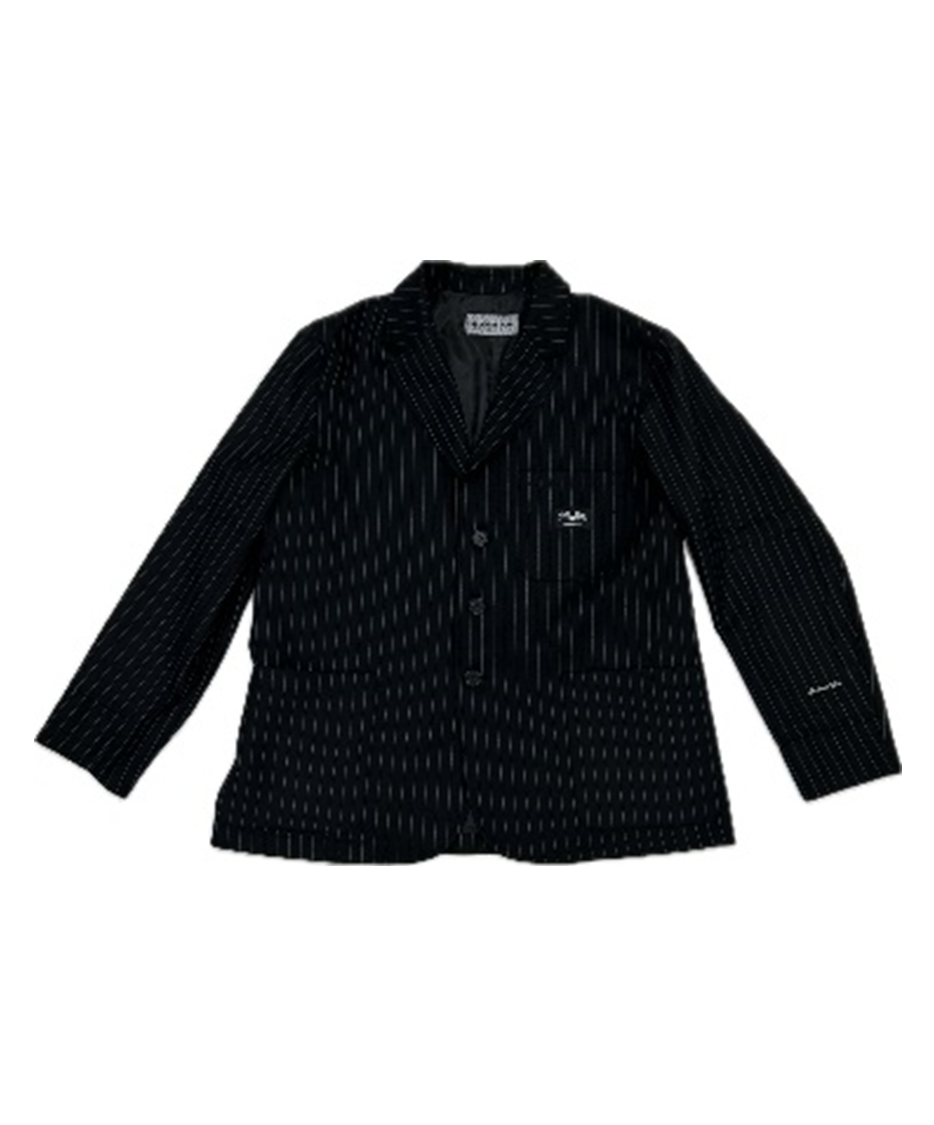 Stripe Wool Jacket