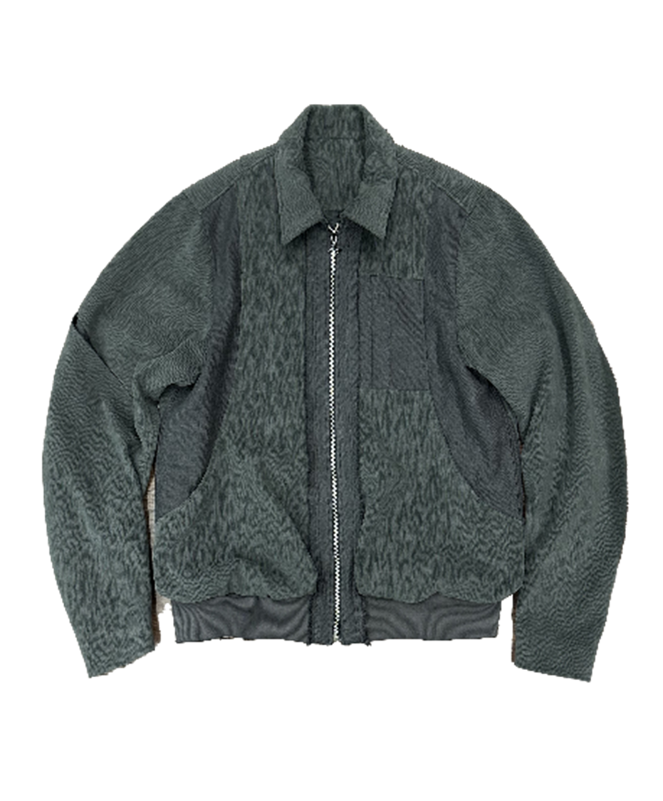 Multi Pockets Heavy texture with Linen Jacket