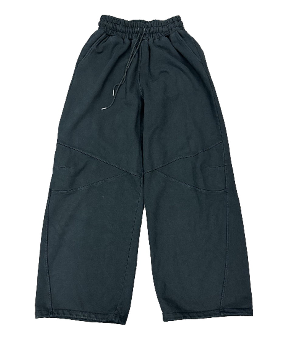 Dyed Circle Logo Over-fit Armor Sweat Pants