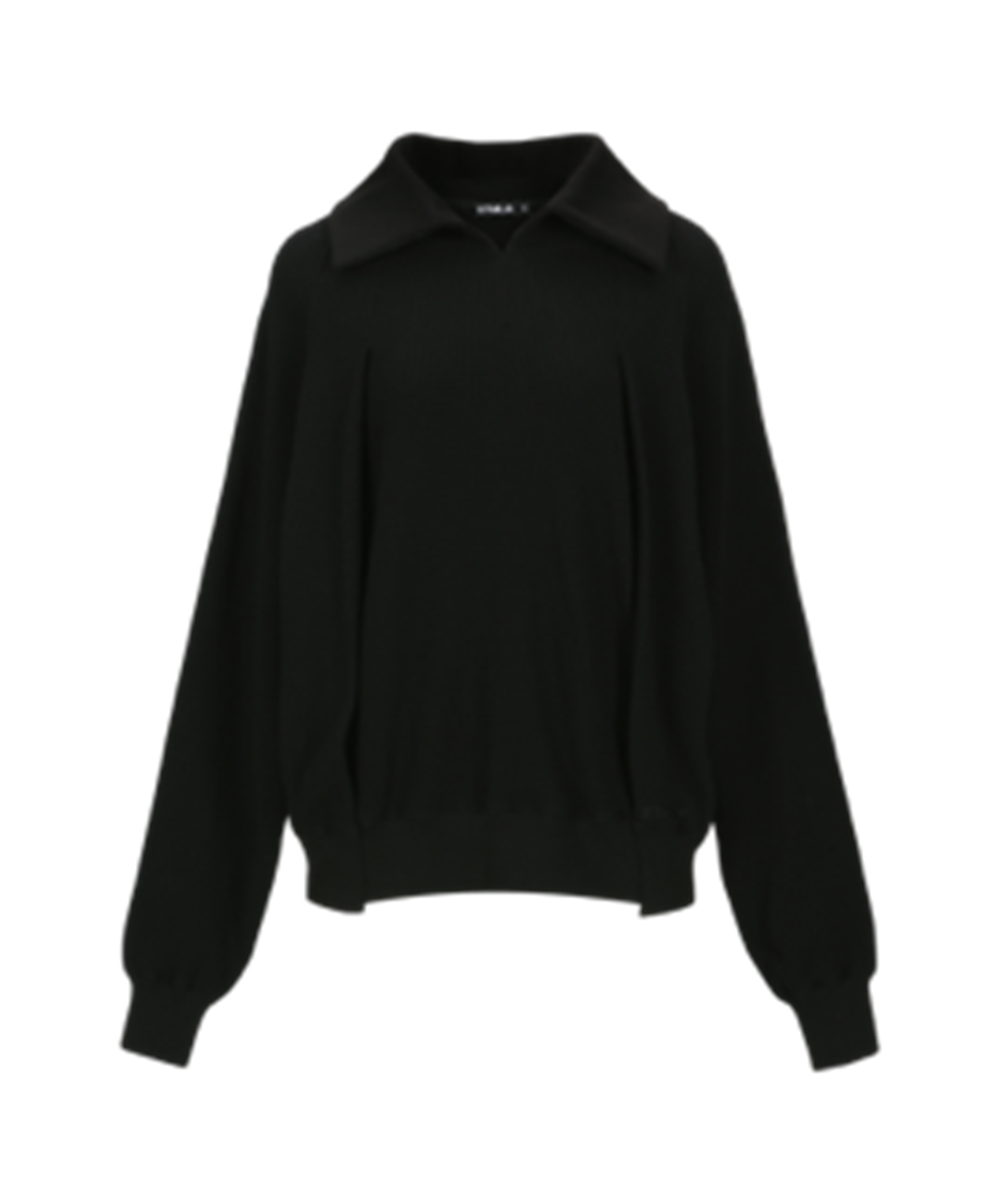 Oversized Open Collar Sweatshirts