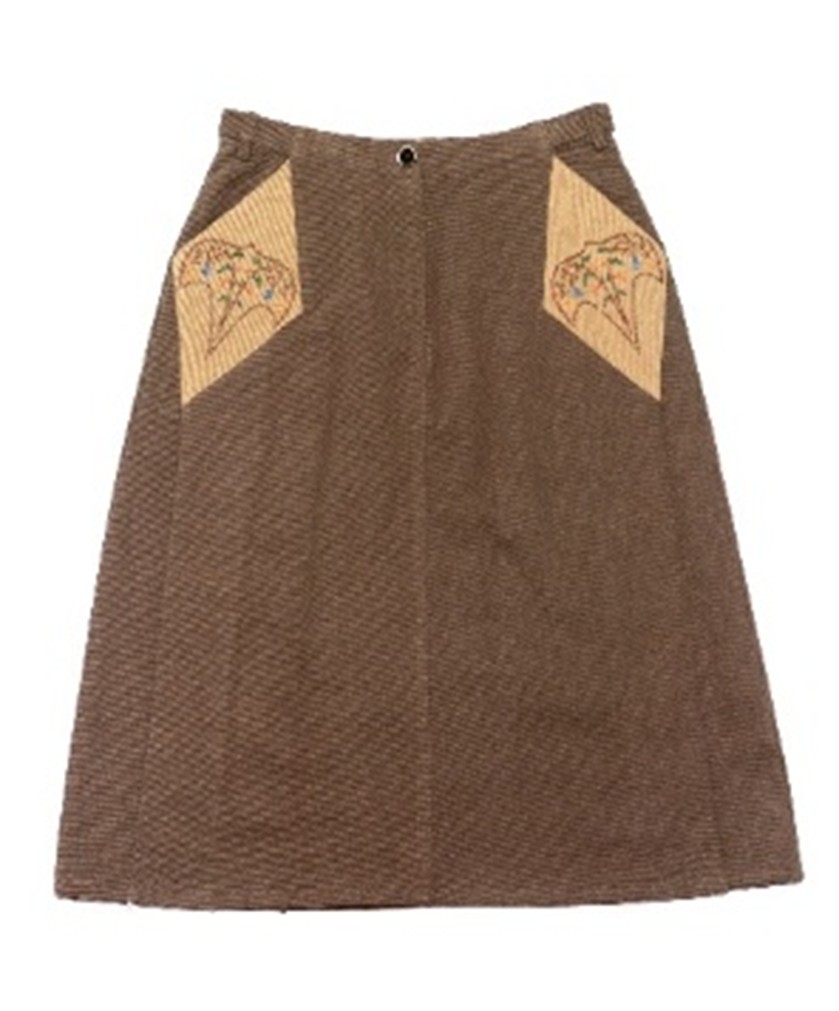 KITE-FLYING PLEATED SKIRT		