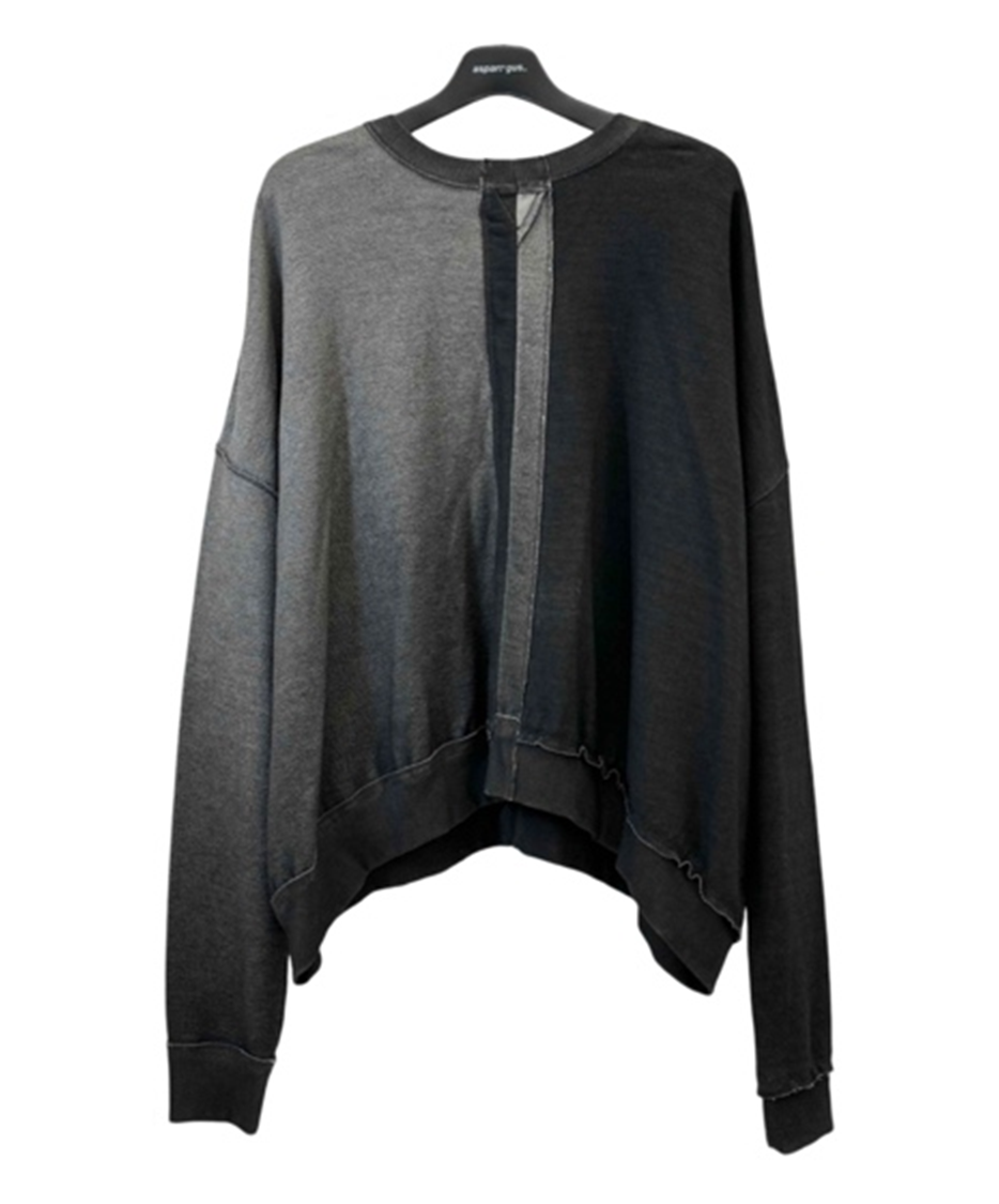 ASYMMETRICAL SWEATSHIRT VBK