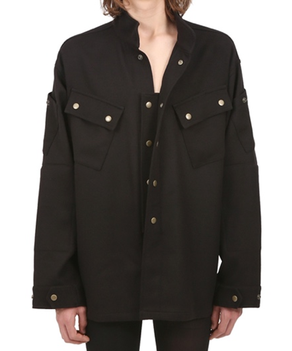 Multi Button Pocket Shirt