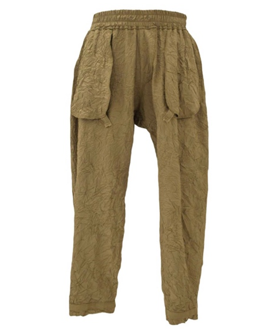 Pleats Inside Out Baggy Pants