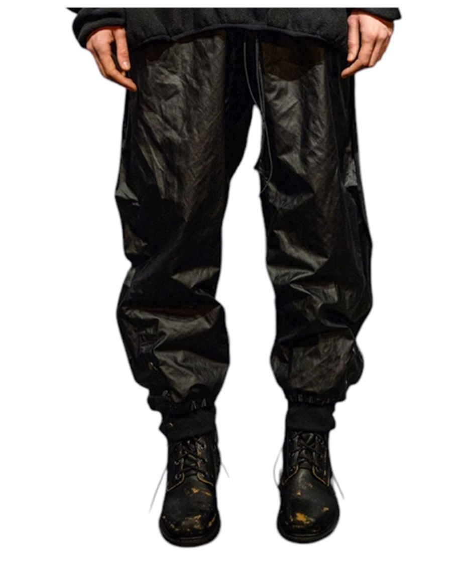 Side Panel button down Jogger Pants