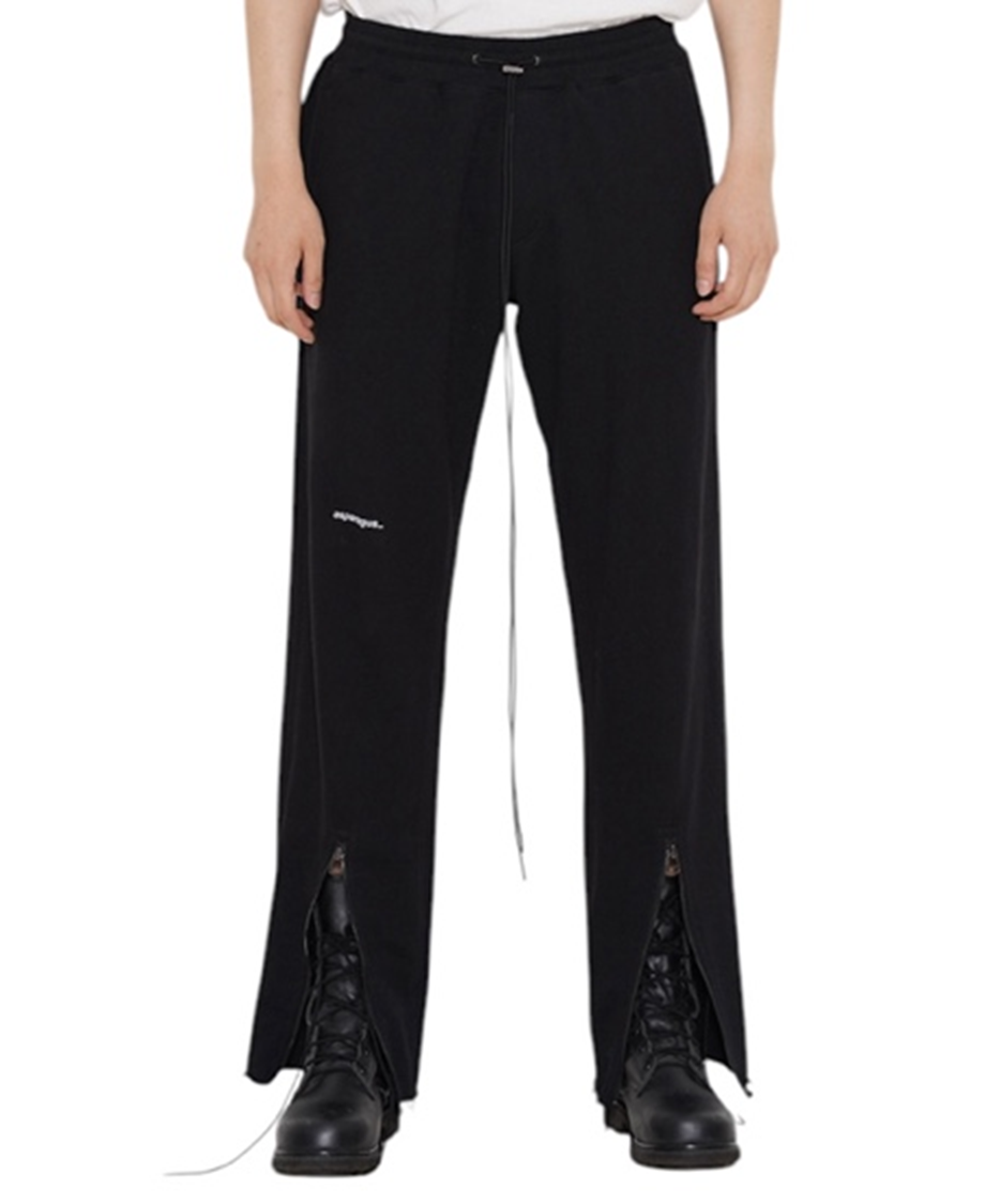 Zipper Jogger Pants