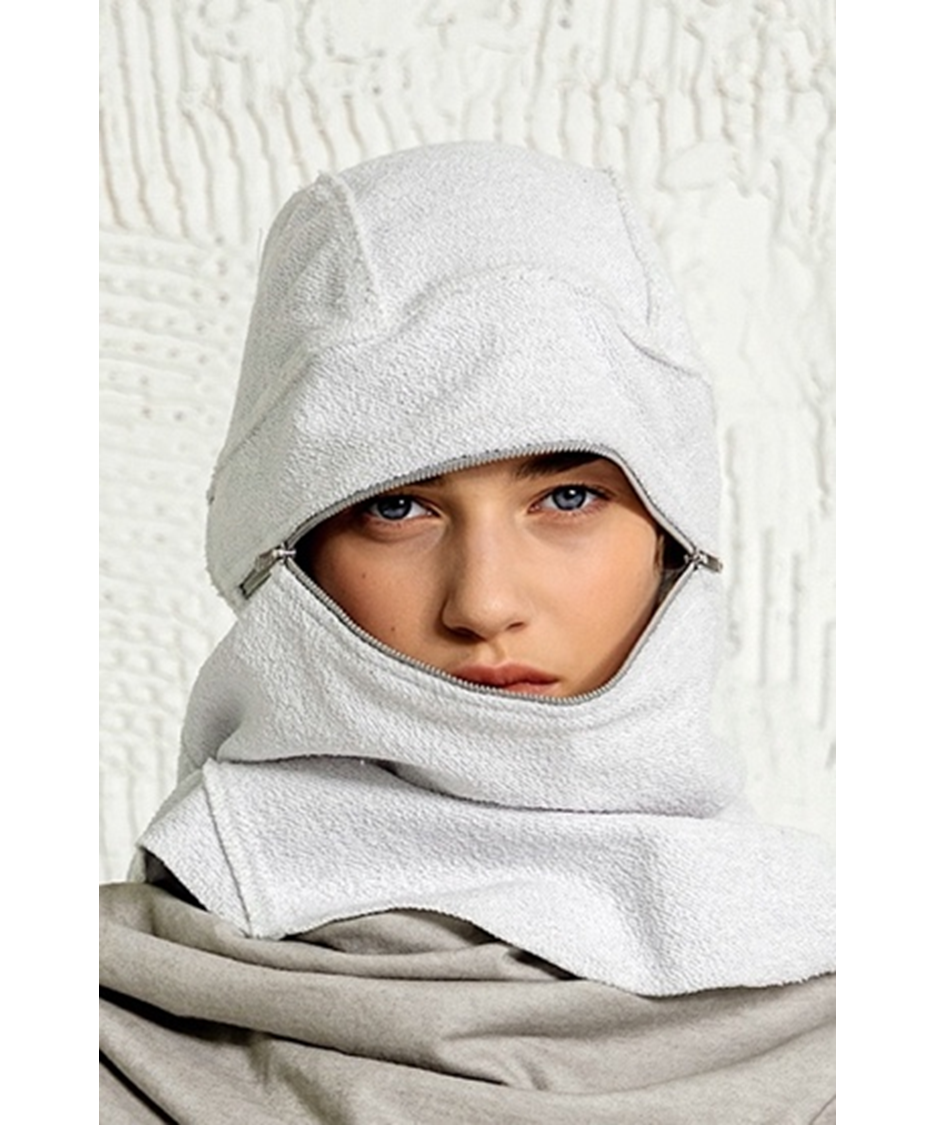 Eye zip open balaclava wh