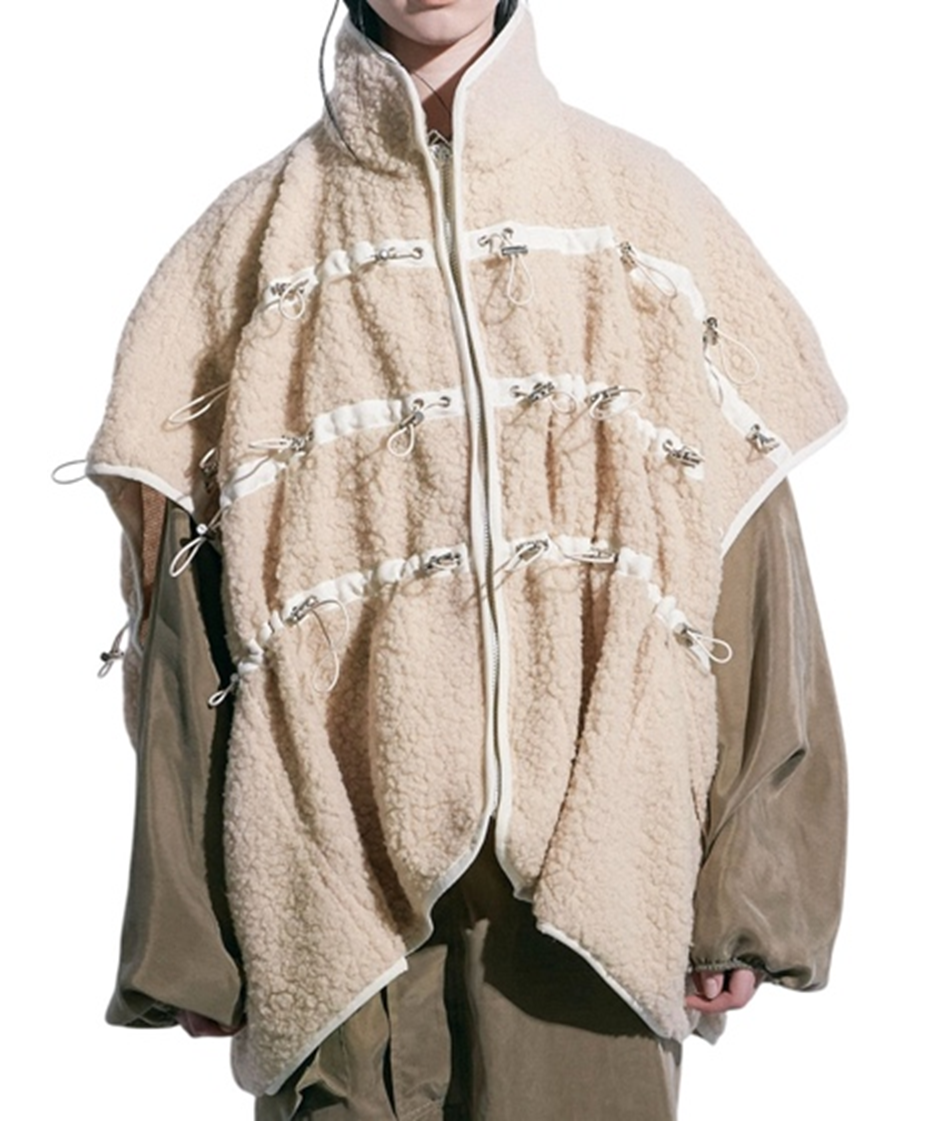 Shearing Banding Zip Up