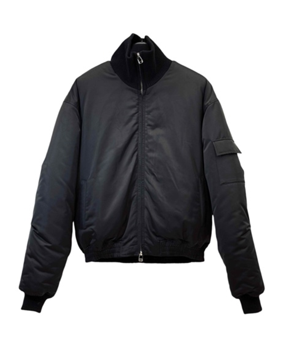 High Neck cotton Bomber Jacket